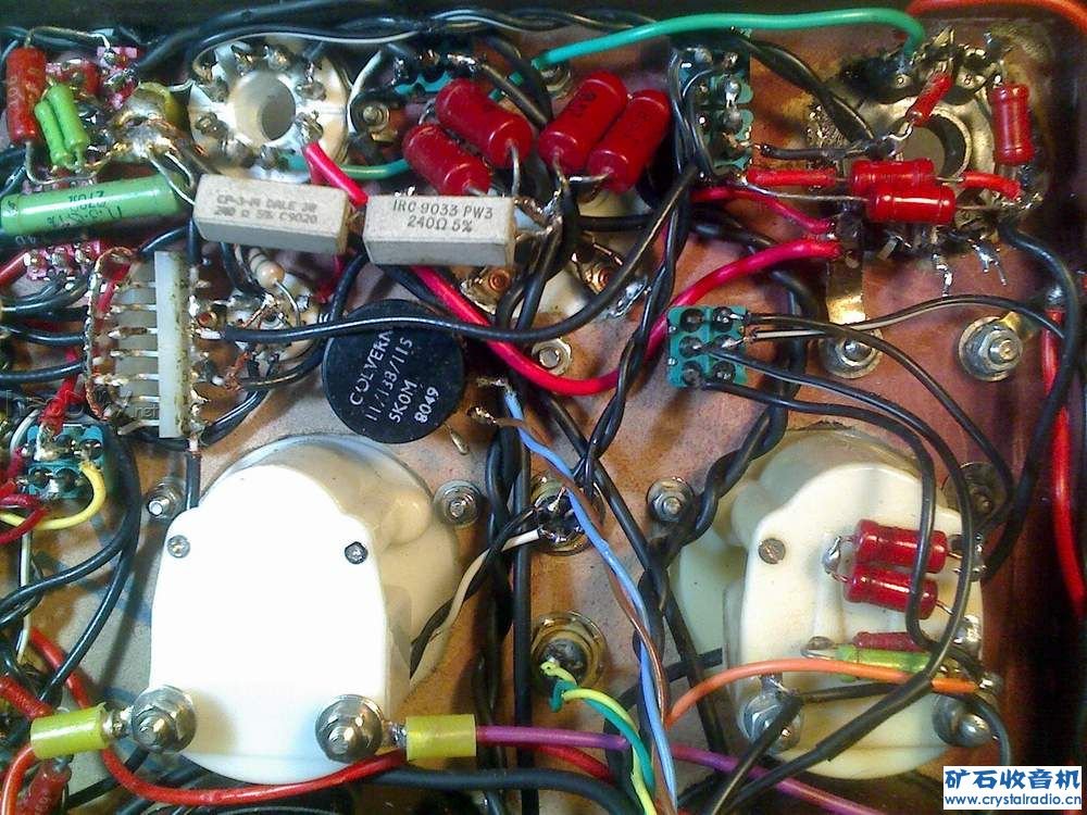功率管、三极管区接线大图.jpg Diy收音机和功放常用电子管测试仪