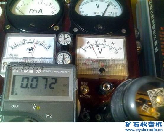 测EL12_2.JPG Diy收音机和功放常用电子管测试仪
