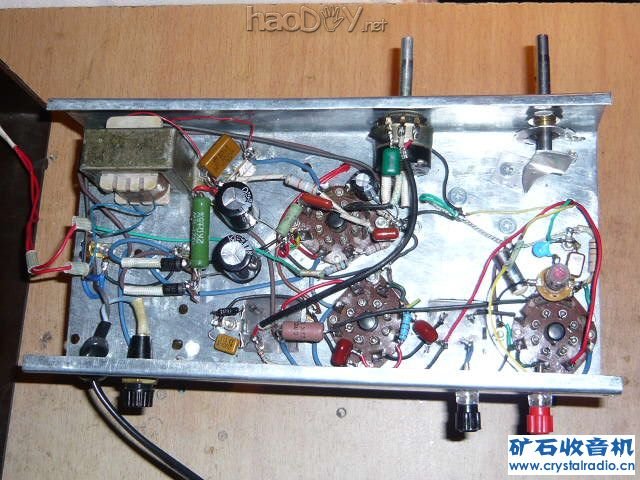 P1010937.JPG 春节假期的成绩 大八脚超外差三灯电子管收音机