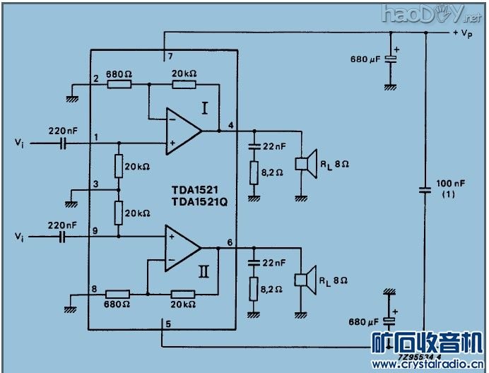 1521pdf.jpg 万能板制作----TDA1521功放