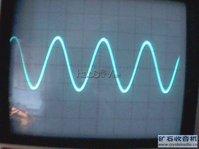 6N3_7.74MHz.jpg 自制电子管信号发生器和LC谐振测试器