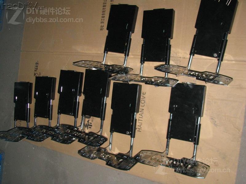 点击查看大图 晒下我260斤重的钢铁怪兽 三屏 电控变形姿态调节电脑椅