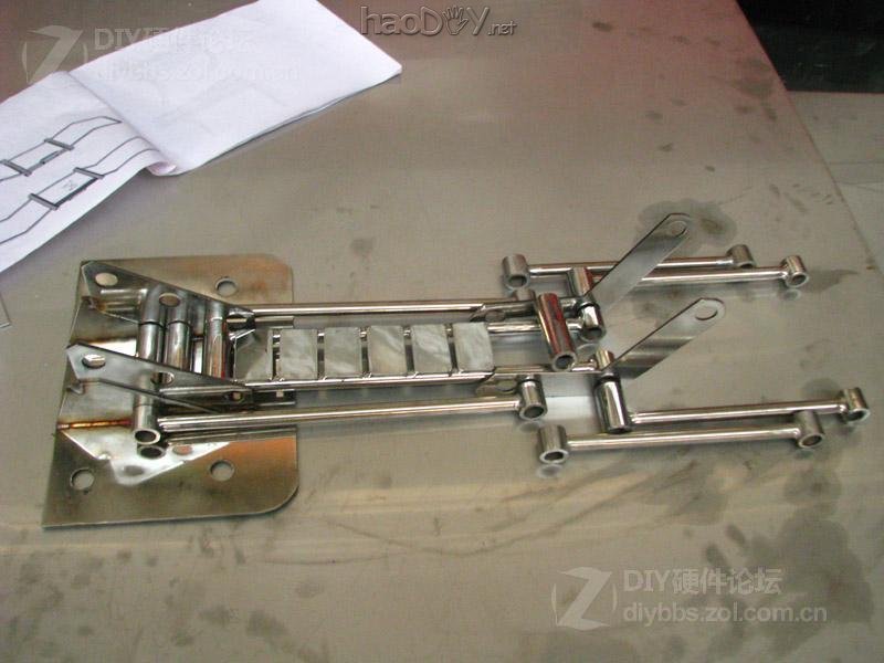 点击查看大图 晒下我260斤重的钢铁怪兽 三屏 电控变形姿态调节电脑椅