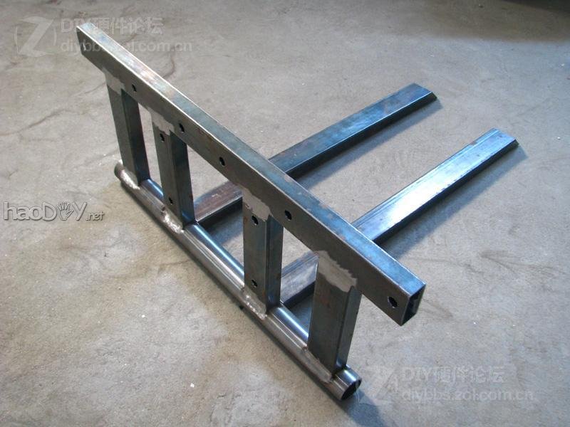 点击查看大图 晒下我260斤重的钢铁怪兽 三屏 电控变形姿态调节电脑椅