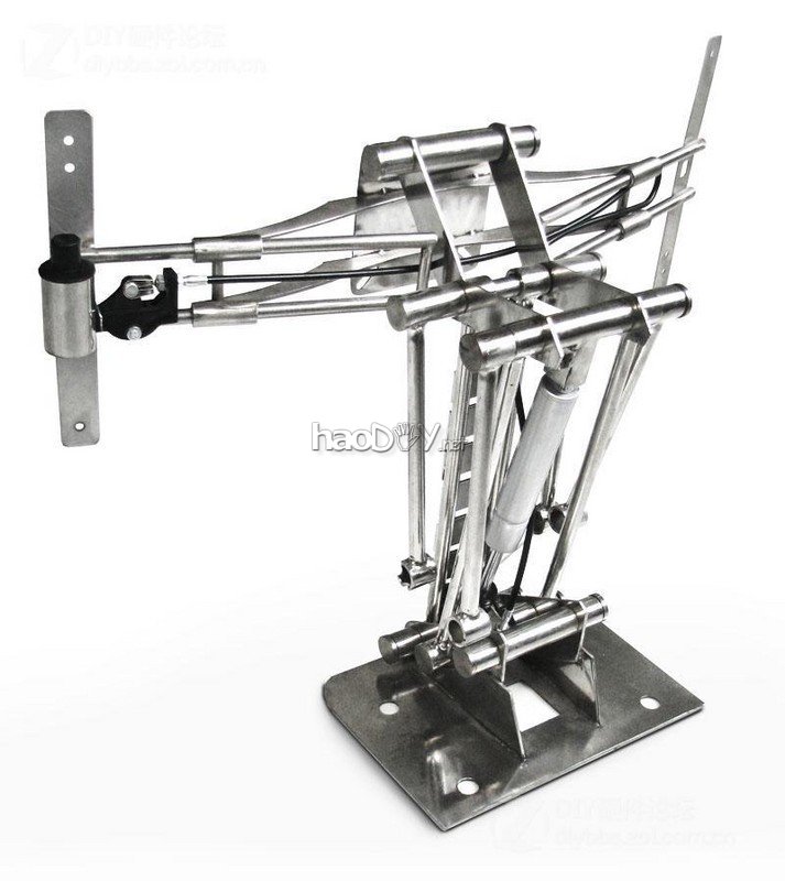 点击查看大图 晒下我260斤重的钢铁怪兽 三屏 电控变形姿态调节电脑椅