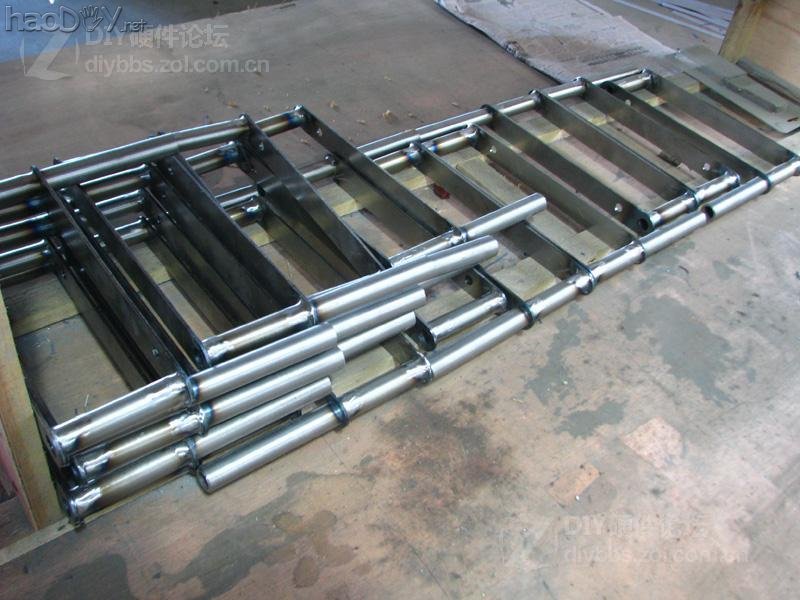 点击查看大图 晒下我260斤重的钢铁怪兽 三屏 电控变形姿态调节电脑椅