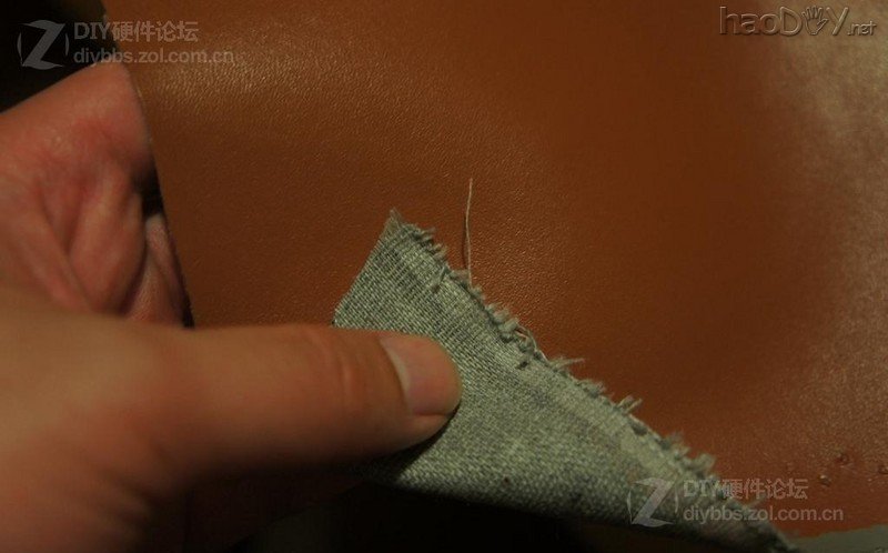 点击查看大图 复古风格 人造革贴皮电脑机箱