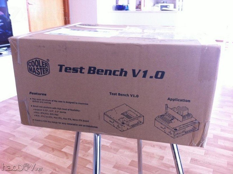 点击查看大图 红黑色的高端试验台 Test bench V2机箱改造