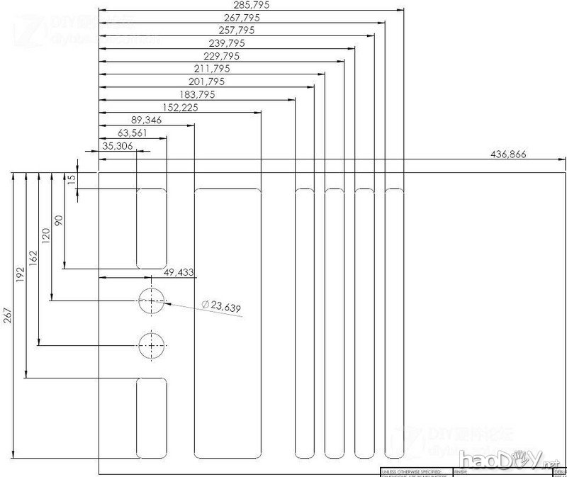点击查看大图 红黑色的高端试验台 Test bench V2机箱改造