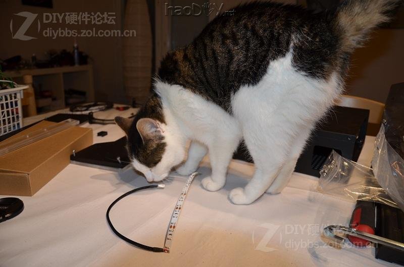 点击查看大图 红黑色的高端试验台 Test bench V2机箱改造