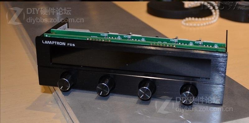 点击查看大图 红黑色的高端试验台 Test bench V2机箱改造