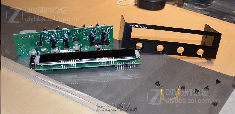 点击查看大图 红黑色的高端试验台 Test bench V2机箱改造