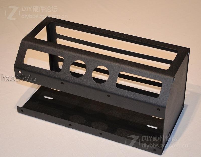 点击查看大图 红黑色的高端试验台 Test bench V2机箱改造