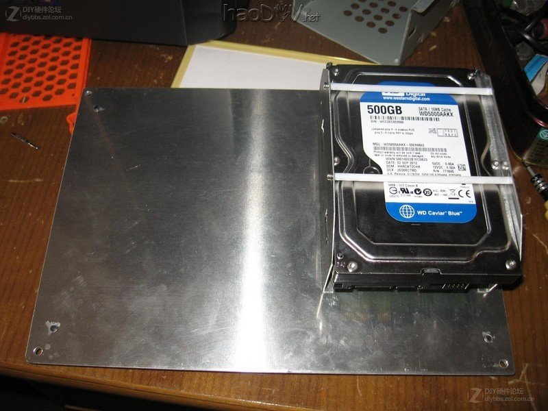 点击查看大图 全铝 全手工制作 标准电源硬盘 HTPC机箱