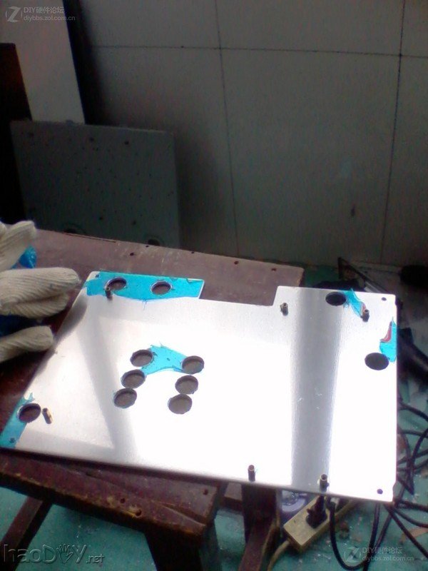 点击查看大图 全铝 全手工制作 标准电源硬盘 HTPC机箱