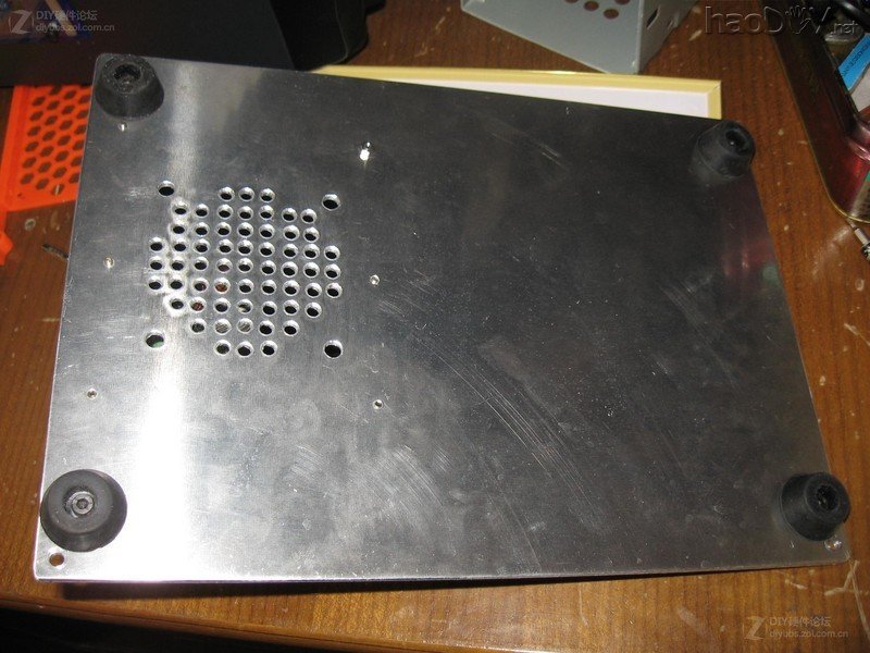 点击查看大图 全铝 全手工制作 标准电源硬盘 HTPC机箱