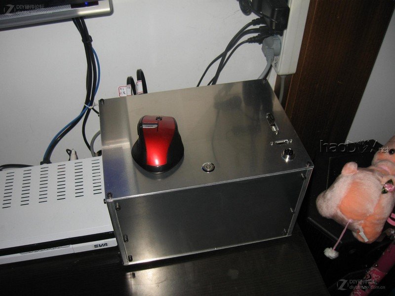 点击查看大图 全铝 全手工制作 标准电源硬盘 HTPC机箱