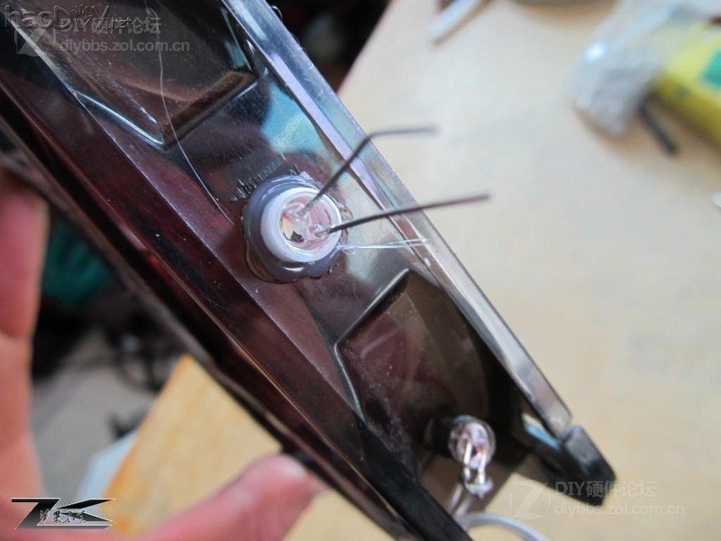 点击查看大图 屌丝散热器光污染cpu散热器改造