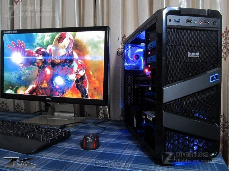 点击查看大图 屌丝散热器光污染cpu散热器改造