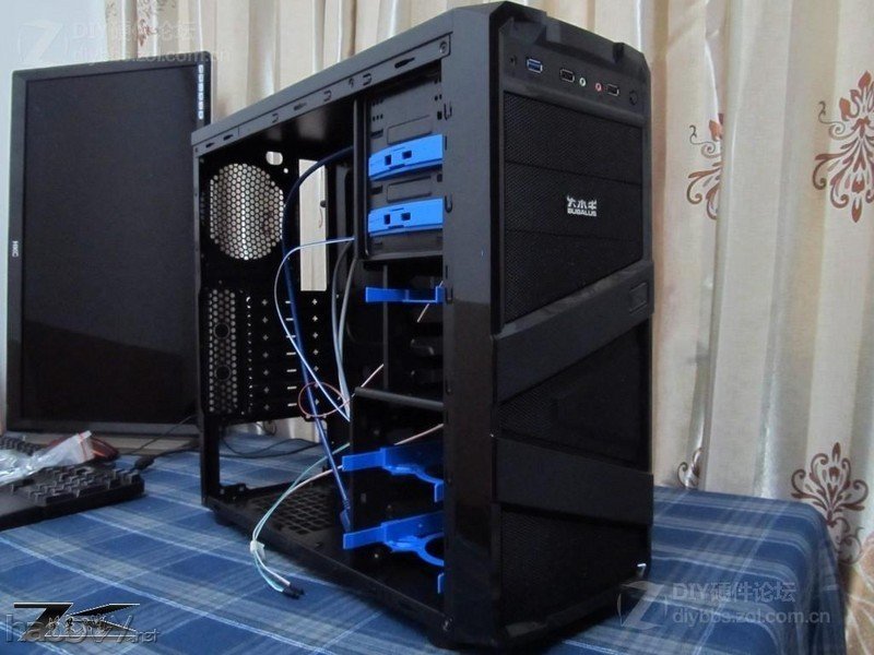 点击查看大图 屌丝散热器光污染cpu散热器改造