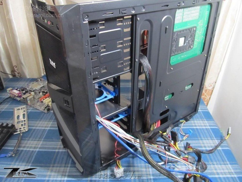 点击查看大图 屌丝散热器光污染cpu散热器改造