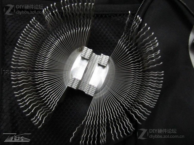 点击查看大图 屌丝散热器光污染cpu散热器改造