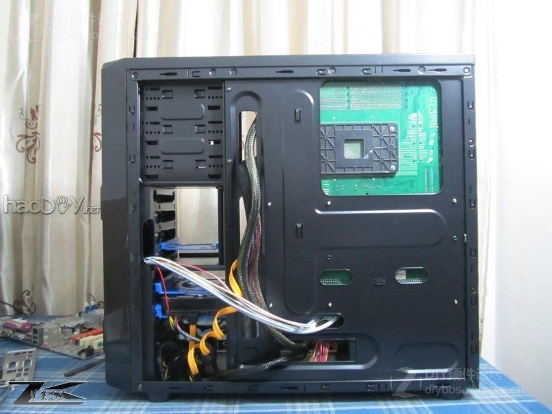 点击查看大图 屌丝散热器光污染cpu散热器改造