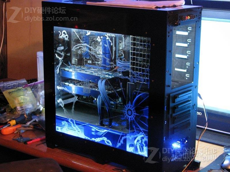 点击查看大图 蓝色复仇者,Bluebeards Revenge电脑机箱改造