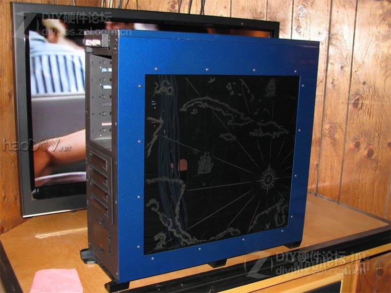 点击查看大图 蓝色复仇者,Bluebeards Revenge电脑机箱改造