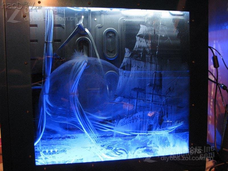 点击查看大图 蓝色复仇者,Bluebeards Revenge电脑机箱改造