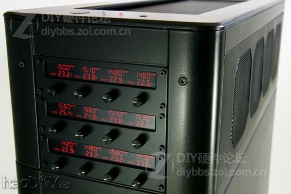 点击查看大图 红色堆垛机,强大的ATCs 840 STACKER电脑机箱MOD改造