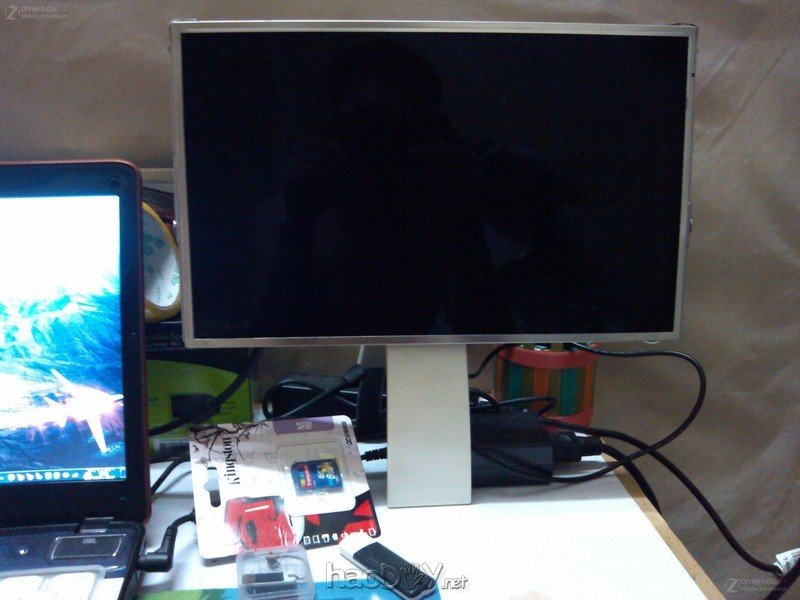 点击查看大图 笔记本显示器屏改显示器超薄无边框