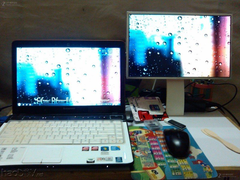 笔记本显示器屏改显示器超薄无边框