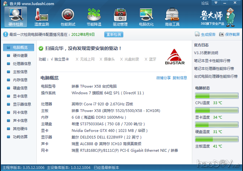 游戏悍将 魔兽部落V8,电脑cup水冷散热 作业