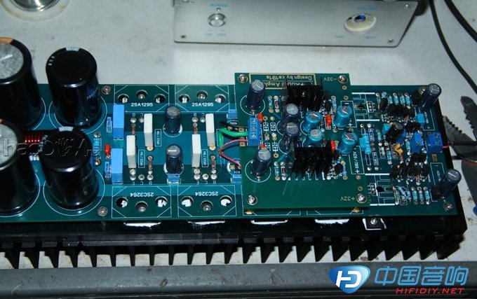 经典之作 四对管功放DIY