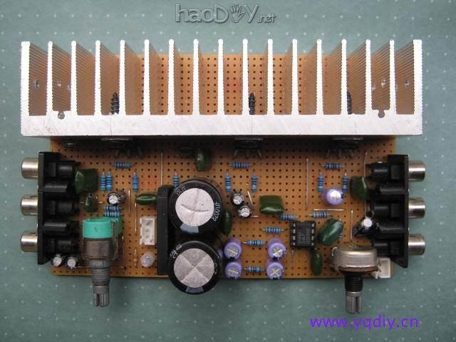 TDA2030+JRC2068功放的制作