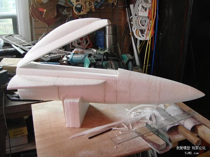 DSC03335.JPG 为模友定做的超大F18战斗机