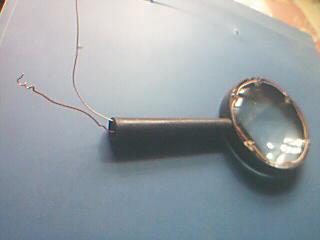 5   自制带灯高倍带led灯放大镜