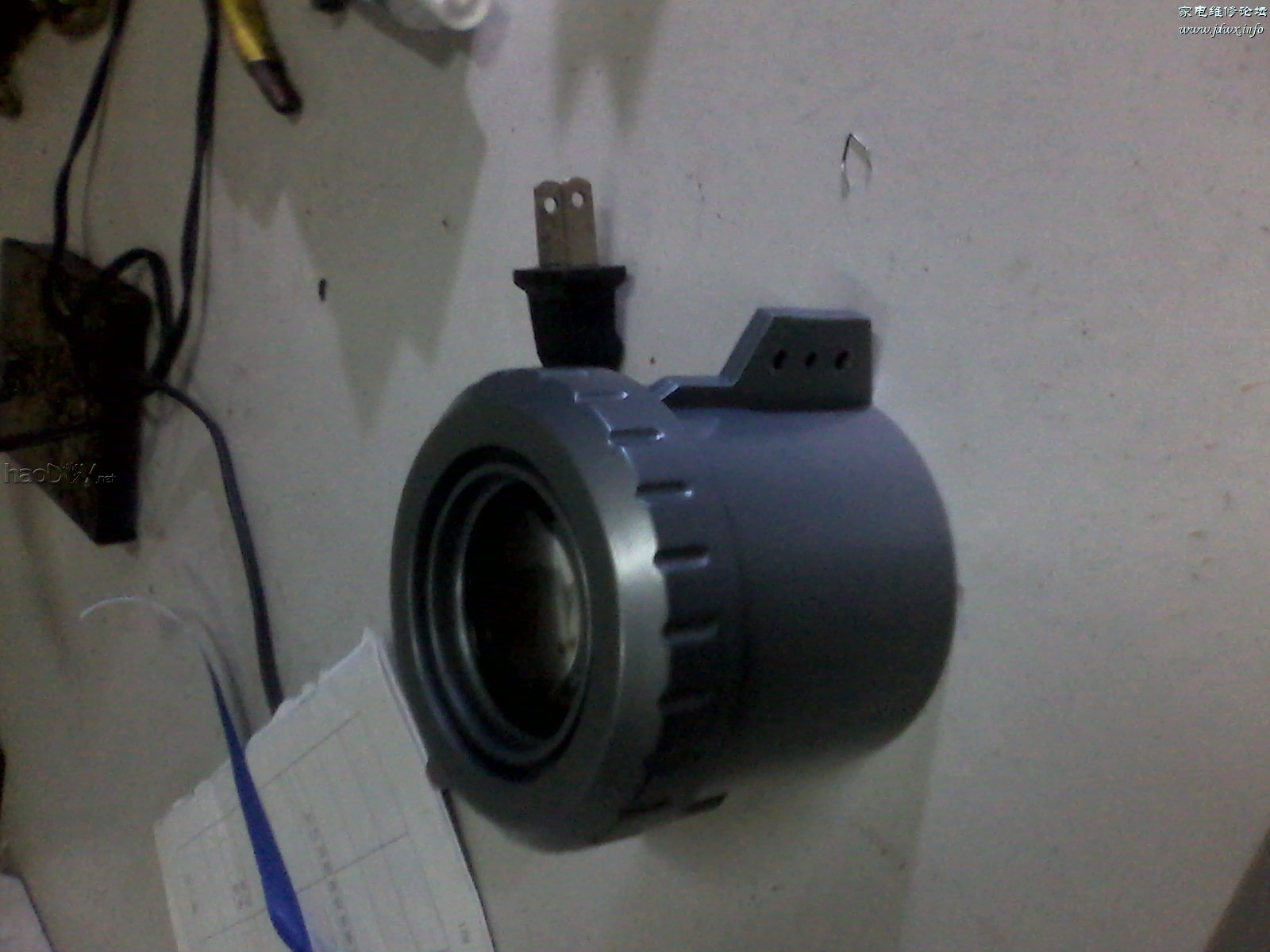 镜头 刚刚自己做了一个diy投影机,嘿嘿