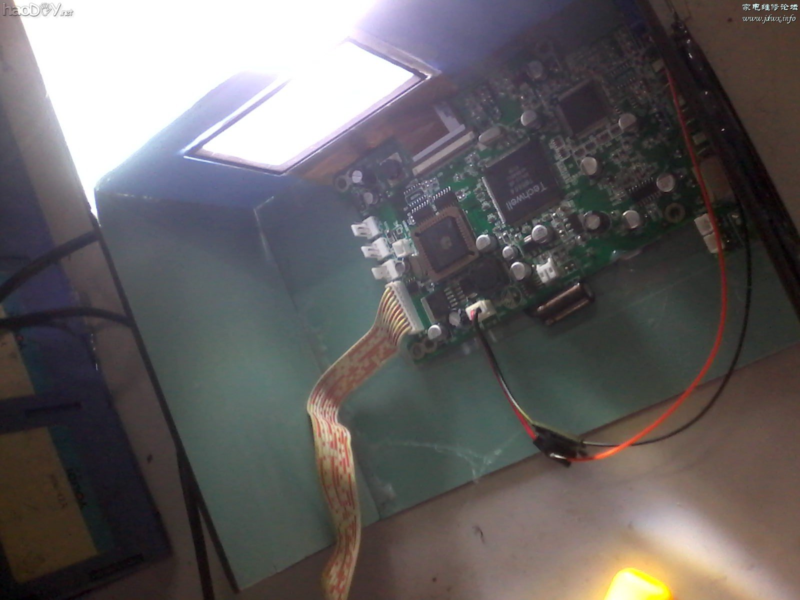 发光效果 刚刚自己做了一个diy投影机,嘿嘿