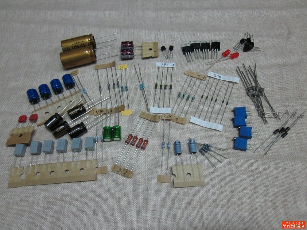 小型台式全分立甲类耳放的制作