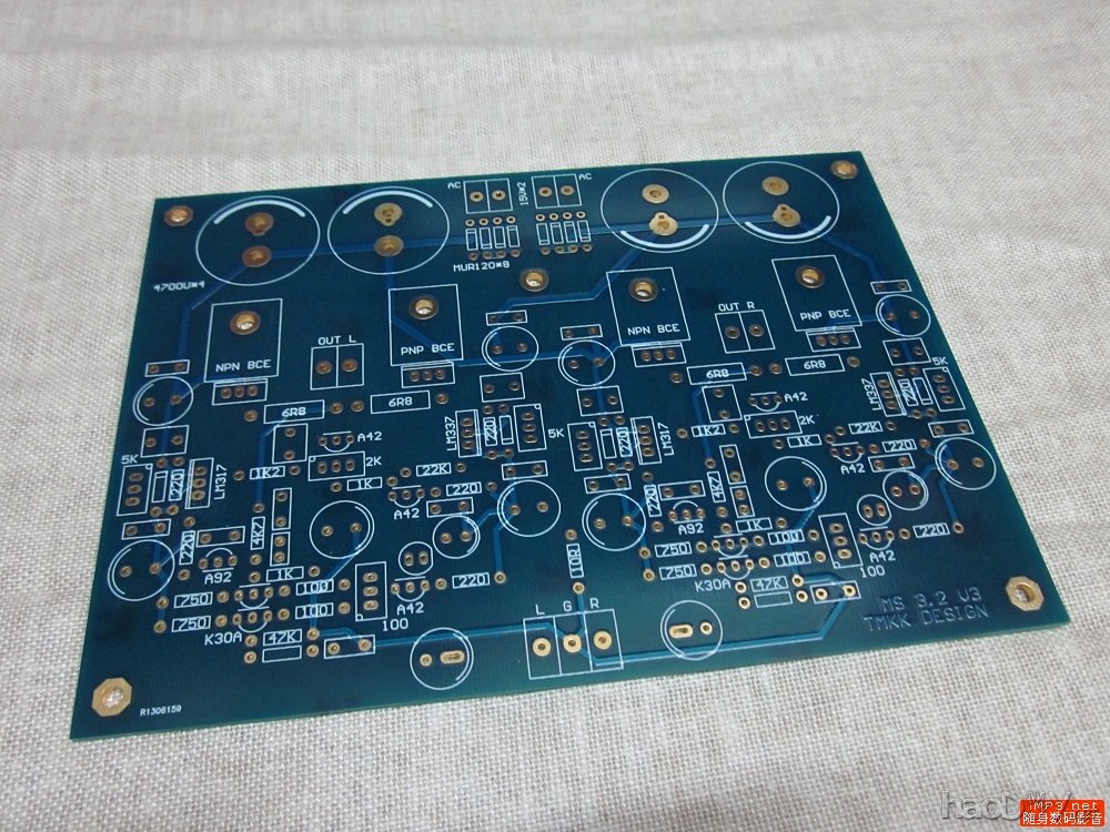 小型台式全分立甲类耳放的制作