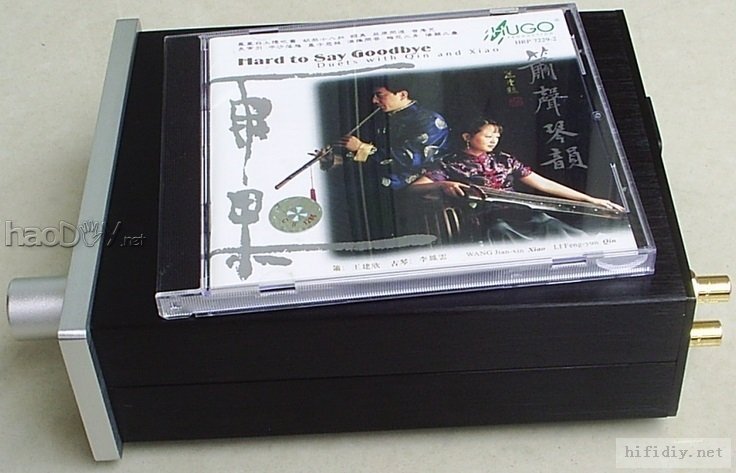 A4耳放跟CD碟对比图.JPG 我的 aier A4甲类耳放耳机放大器 的 设计与制作