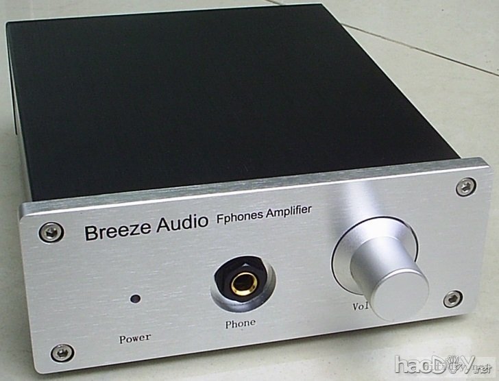 A4耳放银色整机.JPG 我的 aier A4甲类耳放耳机放大器 的 设计与制作