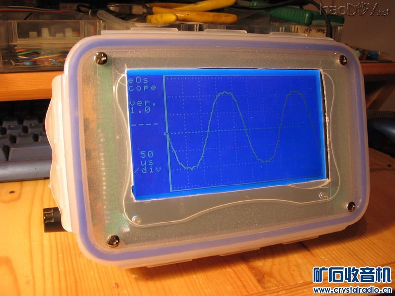 10.jpg 小型手持便携液晶示波器的制作