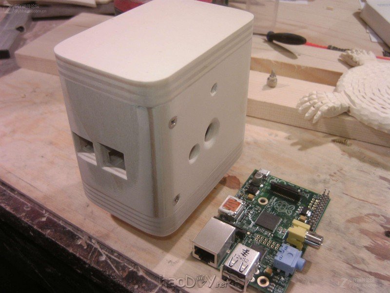 点击查看大图 一个神器的改造,树莓派外壳制作