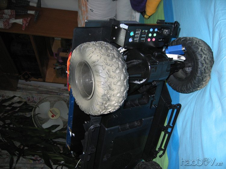 可驾驶的电脑机箱