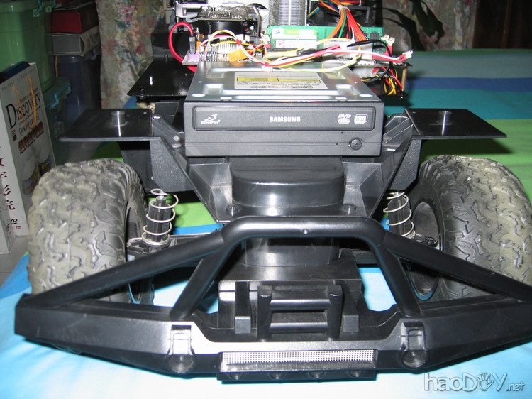 可驾驶的电脑机箱