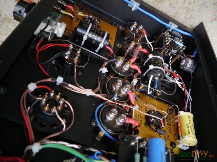 为朋友做的TANGO变压器300B单端放大器 为朋友做的TANGO变压器300B电子管单端胆机放大器