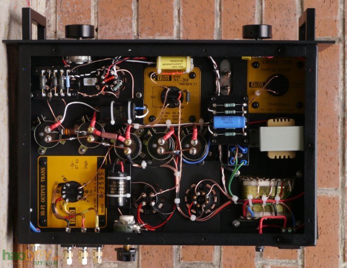 为朋友做的TANGO变压器300B单端放大器 为朋友做的TANGO变压器300B电子管单端胆机放大器